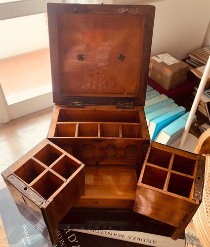 Antica scatola vittoriana - antica,