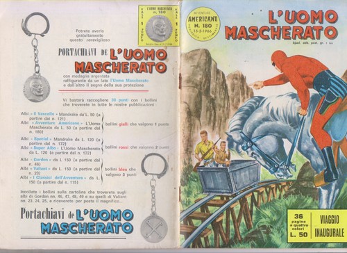 Uomo mascherato 180 - l'uomo, n.