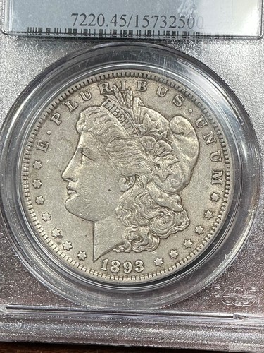 Pcgs xf45 1893 dollaro - 1893, morgan