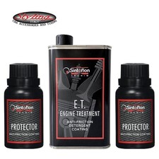 ADDITIVO Sintoflon E.T 250 ml ''LAVAGGIO MOTORE''+ 2 PROTECTOR TRATTAMENTO OLIO