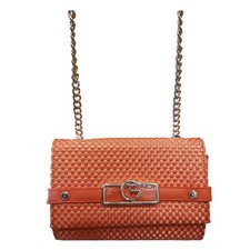 Borse donna Tracolla Gattinoni Roma Clutch Arancione Borse Catena Pochette