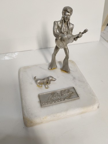 Statua vintage elvis presley - statua,