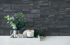 Carta Da Parati In Pietra Nera