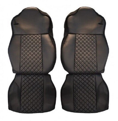 Set coprisedili nero eco - coprisedili,