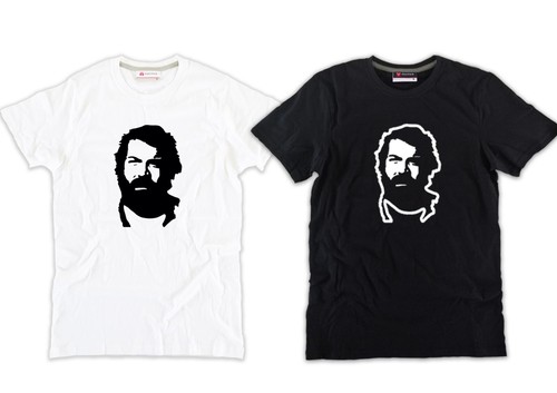 Tshirt bud bianca nera - tshirt,