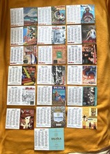 19 Calendari  tascabili Da