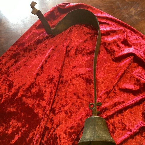 Campana antica bronzo con - antica,