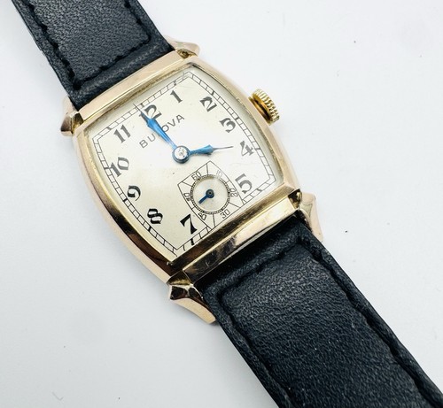 Bulova art decò tonneau - bulova,