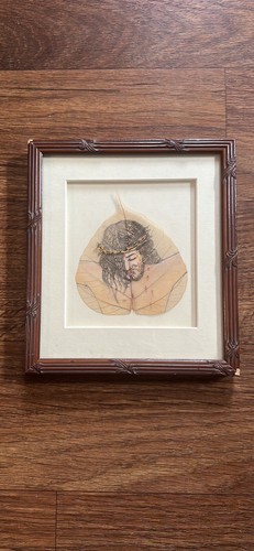 Vintage dipinto mano - vintage, volto
