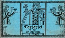 PUBBLICITA' 1925 VINO MARSALA TORTORICI MAZARA DEL VALLO SICILIA RE CARTE GIOCO