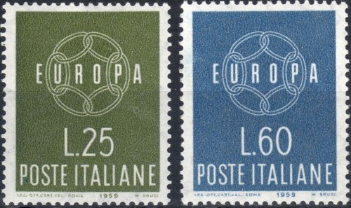 1959 italia repubblica europa - italia,