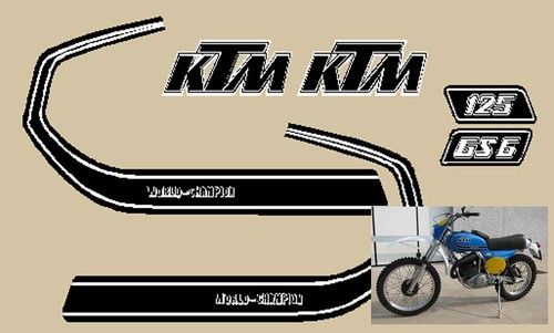 Ktm 125 moto - gs,