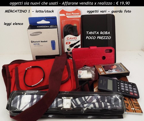 Lotto stock nuovo - stock,