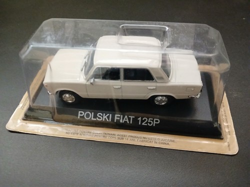 Die cast polski fiat 125p - polski,
