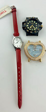 Lotto 3 Orologi Varie Marche Non Funzionanti Quarzo Usati Leggi Descrizione