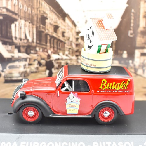 Modellino auto furgone scala