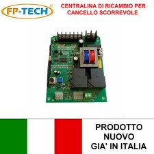 CENTRALINA AUTOMAZIONE CANCELLO SCORREVOLE SCHEDA MOTORE ELETTRICO 220V FP-TECH
