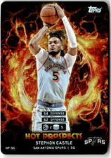 2025-26 Topps Match Attax NBA n. HP-SC Stephon Castle Hot Prospects