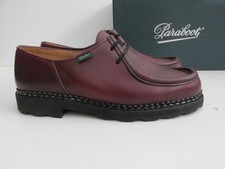 PARABOOT michael HORWEEN PELLE 42,5 noire cromox bordeaux prezzo consigliato £390 bordeaux
