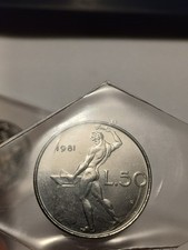 50 LIRE FDC 1981 SIGILLATA DA