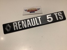 Renault 5 TS monogramme