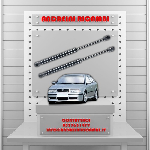 Pistoncini bagagliaio skoda - pistoncini,