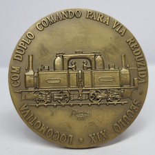Treni portoghesi medaglia - treni,