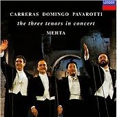 The three tenors concert - in,