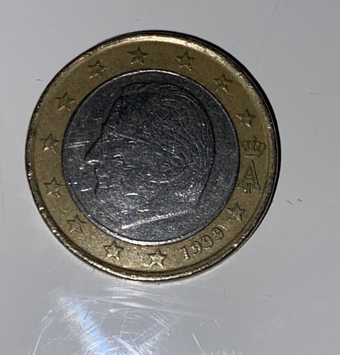 Moneta euro belgio 1999 - moneta, 1
