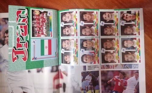 Panini foglio figurine - , iran