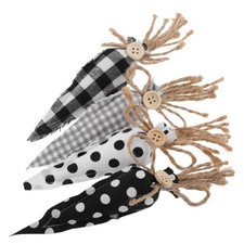  4 pezzi decorazioni per carote a tema pasquale piccoli ornamenti decori di