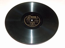 Decca 10 " 78 RPM Crooner Bing