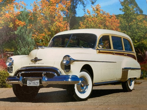 1950 oldsmobile station wagon - 1950,