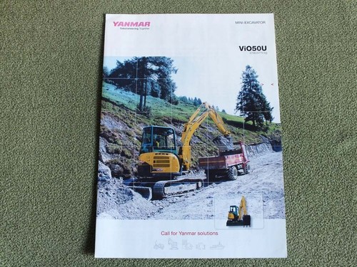 Yanmar vio50u escavatore - yanmar,