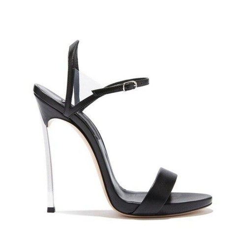 Sandali donna neri - in, pelle