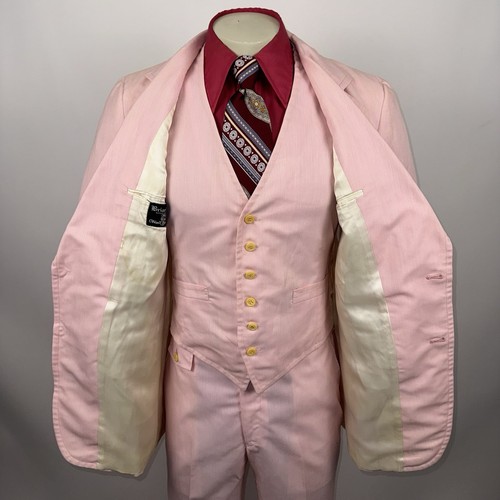 Tuta vintage pezzi rosa - tuta, 3