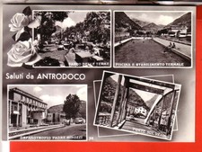 CARTOLINA  ANTRODOCO   B/N  NON VIAGGIATA   SALUTI 4 VEDUTE OCCASIONE