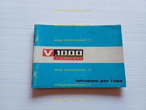 Moto guzzi v1000 convert - v1000, i-convert