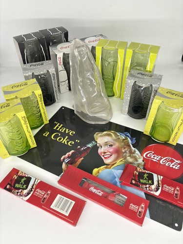Lotto oggetti cocacola - lotto,
