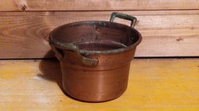 @ Delizioso piccolo paiolo in rame d'epoca, diametro cm 12 bella patina @