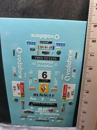 Decals renault clio s1600 - renault,