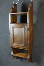 ANTICO PORTACHIAVI MOBILE IN LEGNO APRIBILE  XIX SECOLO 30 X 20 X  95 H