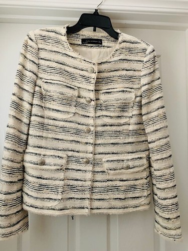 Zara boucle tweed - tweed, blazer