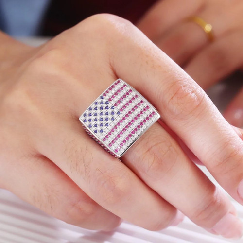Anello con sigillo placcato