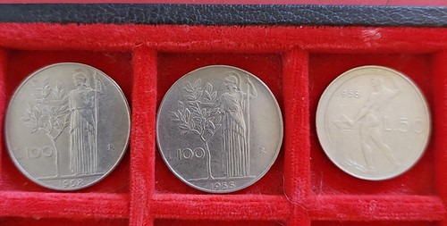 Lotto monete rare 100 lire - 3,