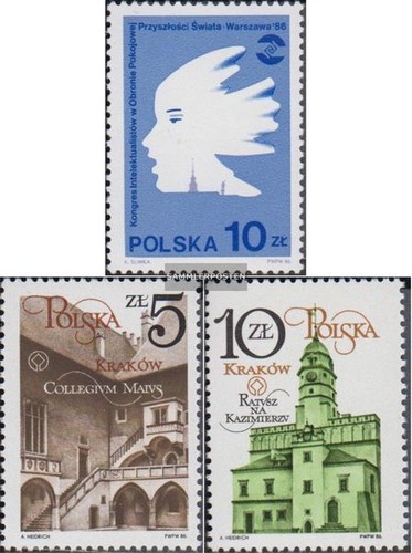Francobolli polonia 1986 - francobolli,