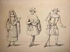 Antichi costumi popolari moda