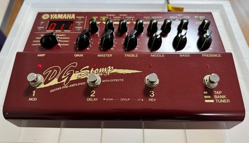 Pedale effetti stomp yamaha - effetti, dg-stomp