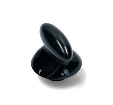 Manopola nera piano cottura