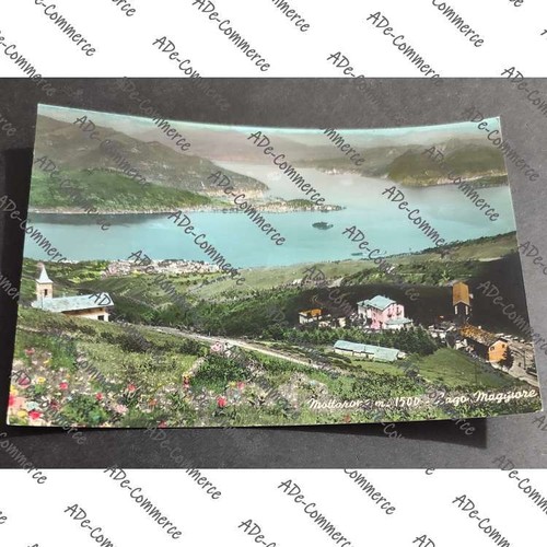 Cartolina mottarone lago - mottarone,